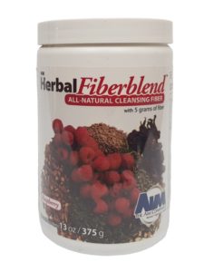 AIM Herbal Fiberblend All-Natural Cleansing Fiber 375g Powder (Raspberry)